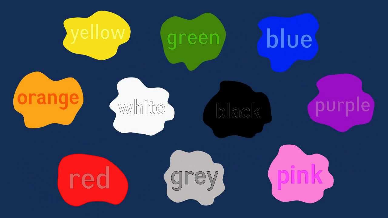 What Colours Do You Like Videos In Levels